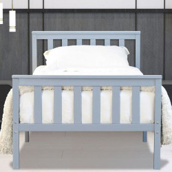 Marnell Grey Wooden Bedframe