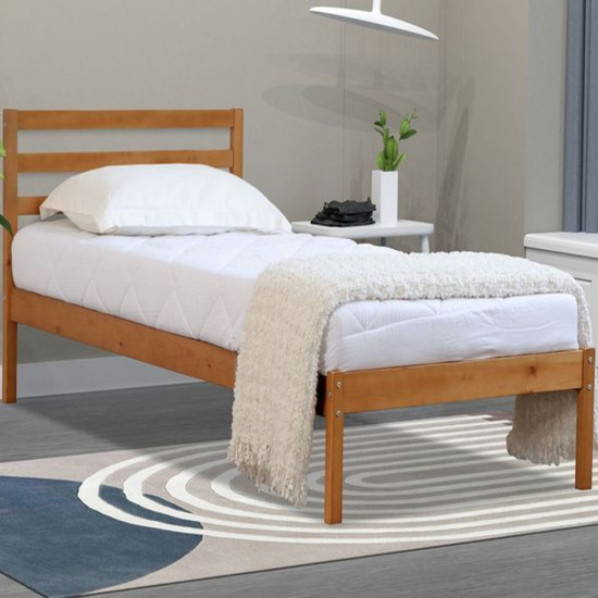 Maxwell Oak Wooden Bedframe