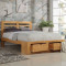 New Bretton Oak Wooden Bedframe