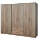 Destiny 6 Door 2 Drawer Wardrobe