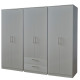Destiny 6 Door 2 Drawer Wardrobe