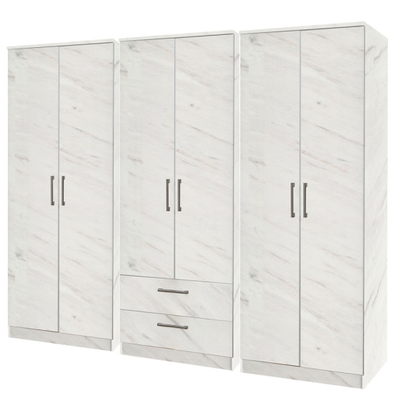 Destiny 6 Door 2 Drawer Wardrobe