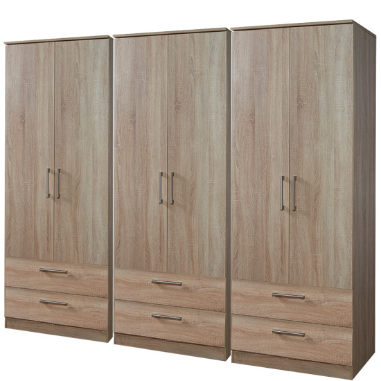 Destiny 6 Door 6 Drawer Wardrobe