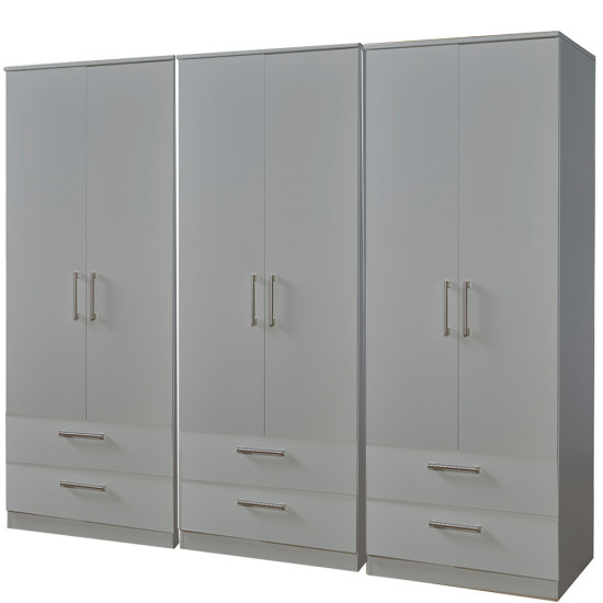 Destiny 6 Door 6 Drawer Wardrobe