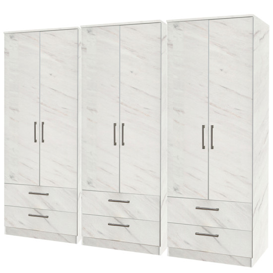 Destiny 6 Door 6 Drawer Wardrobe