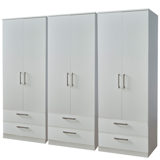 Destiny 6 Door 6 Drawer Wardrobe
