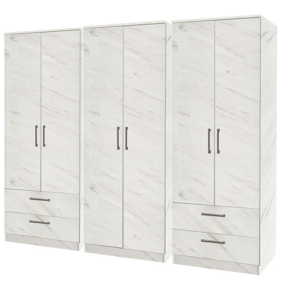 Destiny 6 Door 4 Drawer Wardrobe