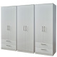 Destiny 6 Door 4 Drawer Wardrobe
