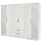 Destiny 6 Door 2 Drawer Mirrored Wardrobe