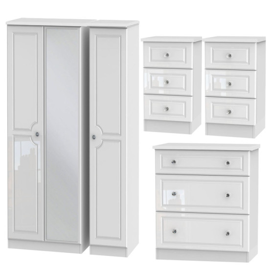 Liberty 4 Piece Bedroom Set - Large