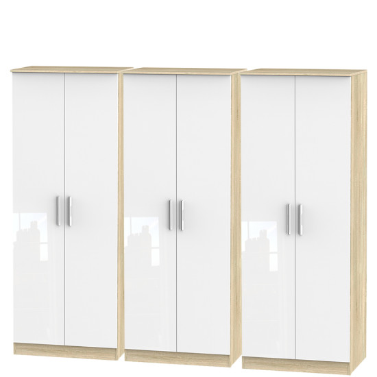 Mono 6 Door Wardrobe