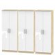 Mono 6 Door Wardrobe