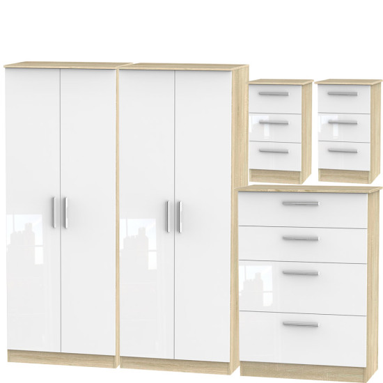 Mono 5 Piece Bedroom Set