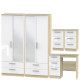 Mono 5 Piece Drawer Bedroom Set