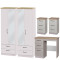 Siena 5 Piece Drawer Bedroom Set