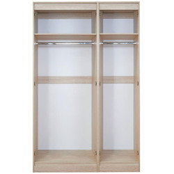 Howard Tall 3 Door Mirrored Wardrobe