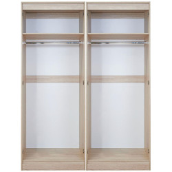 Howard Tall 4 Door Centre Mirrored Wardrobe