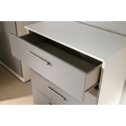 Coventry Tall 4 Door Mirrored Wardrobe