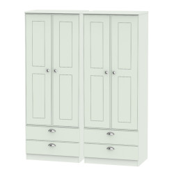 Verona Tall 4 Door 4 Drawer Wardrobe