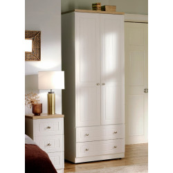 Venice Tall Triple 4 Drawer Mirrored Wardrobe