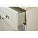 Venice Tall Triple 2 Drawer Mirrored Wardrobe