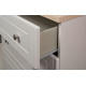 Venice Tall Triple 2 Drawer Mirrored Wardrobe