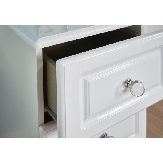 Snowdon 3 Door 2 Drawer Mirrored Wardrobe