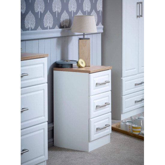 Dover Tall 3 Door Mirrored Wardrobe