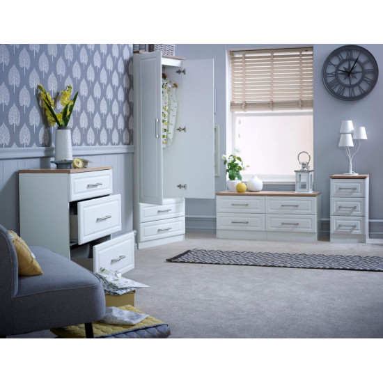 Dover 3 Door Mirrored Wardrobe