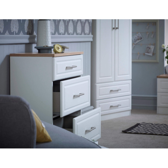 Dover 4 Door 4 Drawer Mirrored Wardrobe