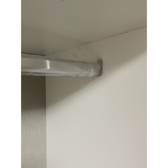 Liberty 2 Drawer Mirrored Wardrobe