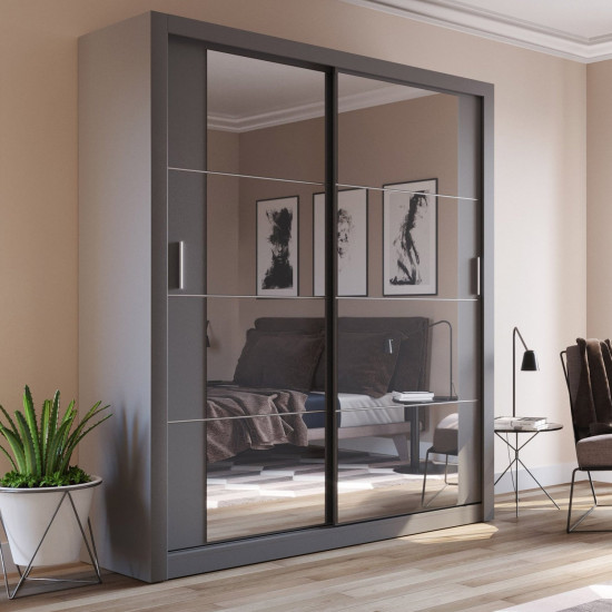 Daytona Shetland Oak 180cm Sliding Wardrobe