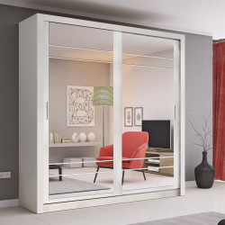 Alabama Shetland Oak 203cm Sliding Wardrobe