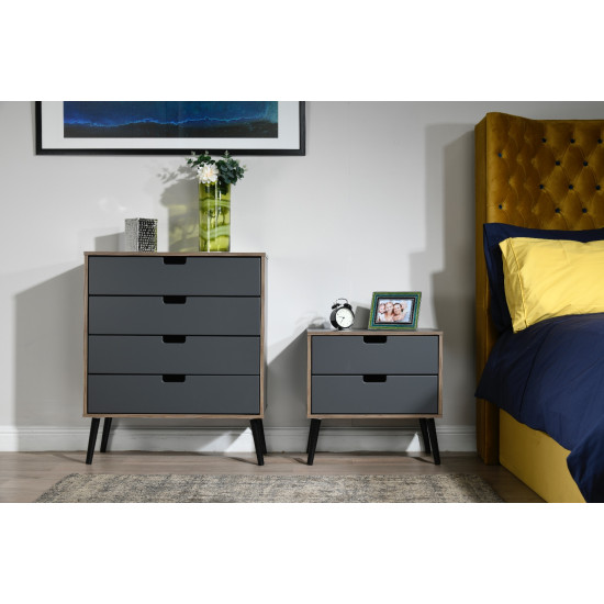 Beijing 2 Drawer Wardrobe