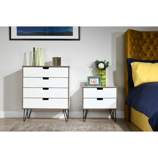 Beijing 2 Drawer Wardrobe