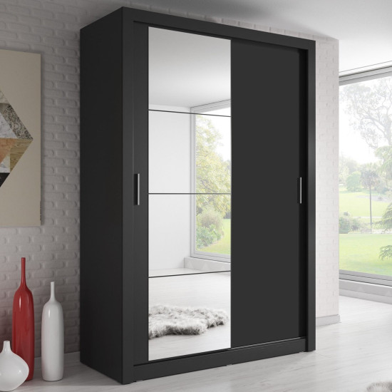 Alaska Grey 150cm Sliding Wardrobe