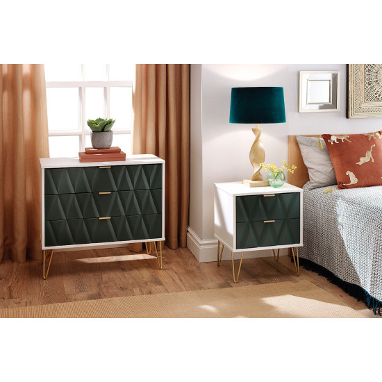 Jewel 3 Drawer Midi Chest