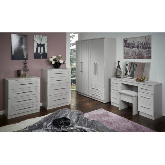 Duke 6 Drawer Kneehole