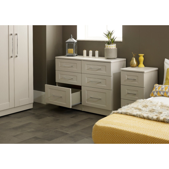 Duke 6 Drawer Kneehole