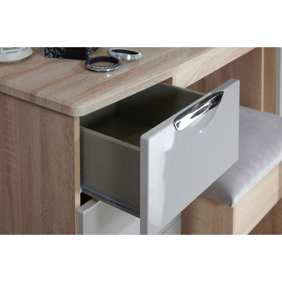 Canterbury 4 Door 2 Drawer Mirrored Wardrobe