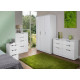 Canterbury 4 Door 4 Drawer Mirror Wardrobe