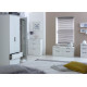Canterbury 4 Door 4 Drawer Mirror Wardrobe