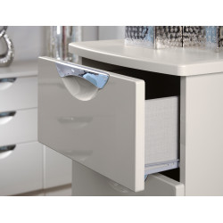 Canterbury Tall 2 Drawer Mirror Wardrobe
