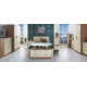 Michigan Tall 4 Door 4 Drawer Mirror Wardrobe