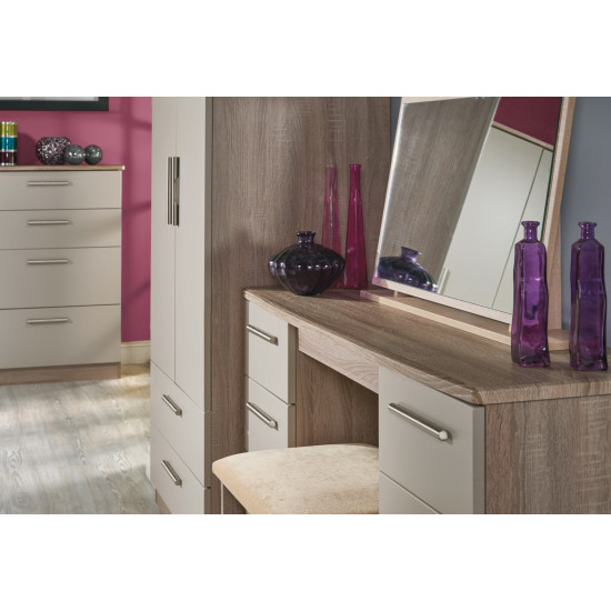 Michigan Tall 4 Door 4 Drawer Mirror Wardrobe