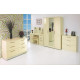 Michigan Tall 4 Door 4 Drawer Mirror Wardrobe
