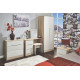 Munich Tall 4 Door 2 Drawer Mirror Wardrobe