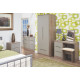 Munich Tall 4 Door 4 Drawer Mirror Wardrobe