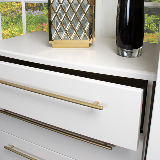 Howard Tall 5 Door 2 Drawer Centre Mirrored Wardrobe