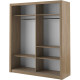 Daytona Shetland Oak 180cm Sliding Wardrobe